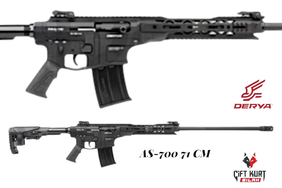 Derya MK-12 AS-700 71cm Şarjörlü Yivsiz Av Tüfeği